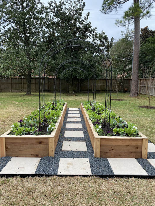 Raised Garden bed installation services from A.R.C Landscaping in Virginia Beach